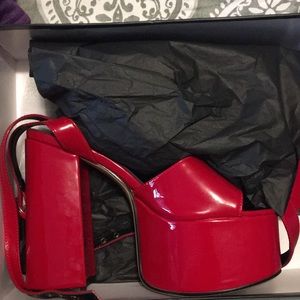 Chick Flick Patent Heels